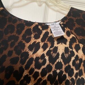 Bar 111 leopard print dress. Size large